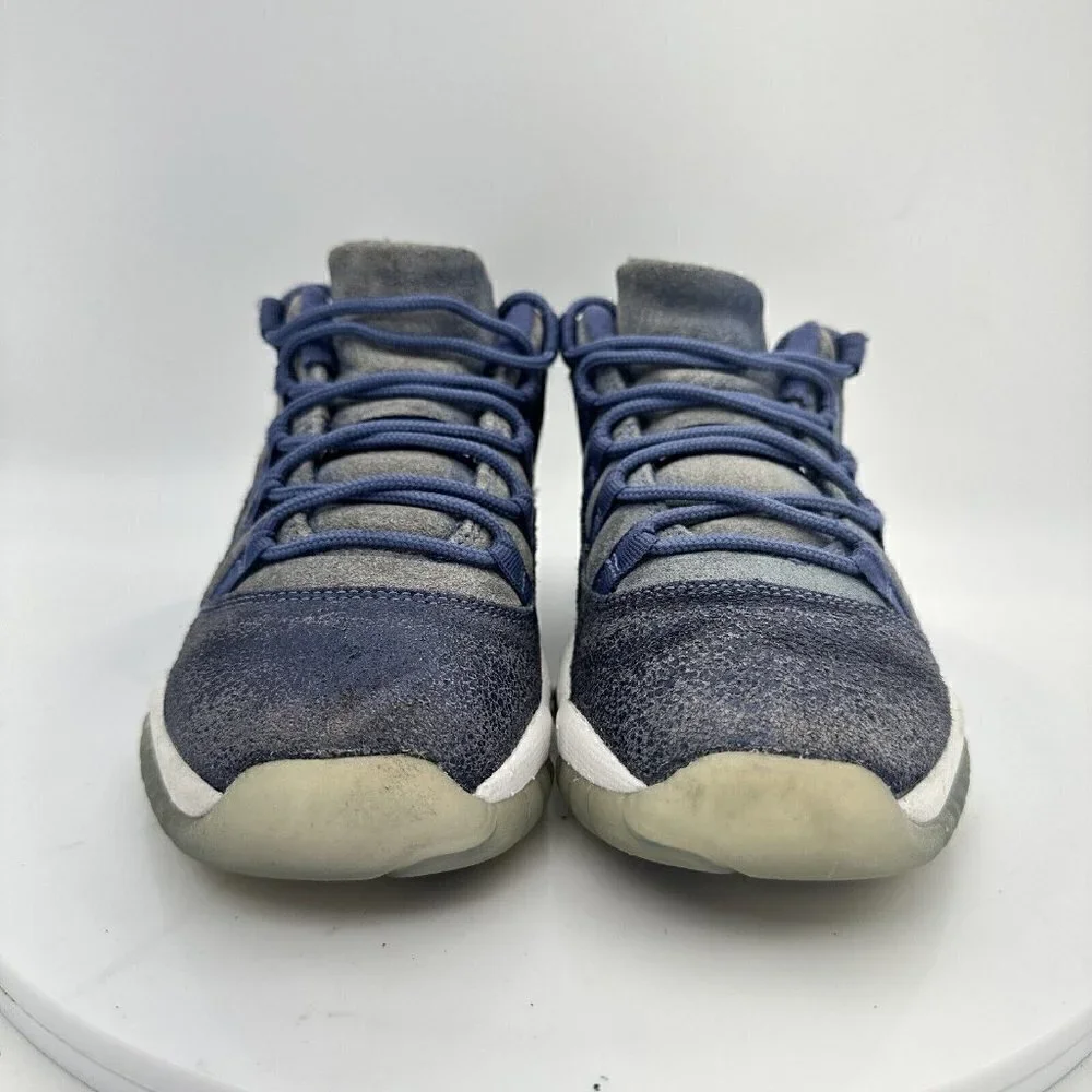 Nike Air Jordan 11 Retro Low Blue Moon Youth Shoes 580521-408 Size 4Y Women 6